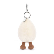 JELLYCAT PLUSH TOY Amuseable Happy Boiled Egg Bag Charm