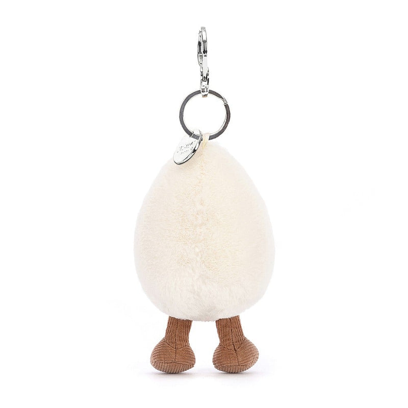 JELLYCAT PLUSH TOY Amuseable Happy Boiled Egg Bag Charm