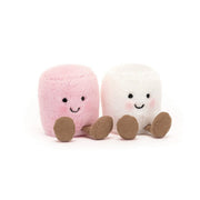 JELLYCAT PLUSH TOY Amuseable Pink And White Marshmallows
