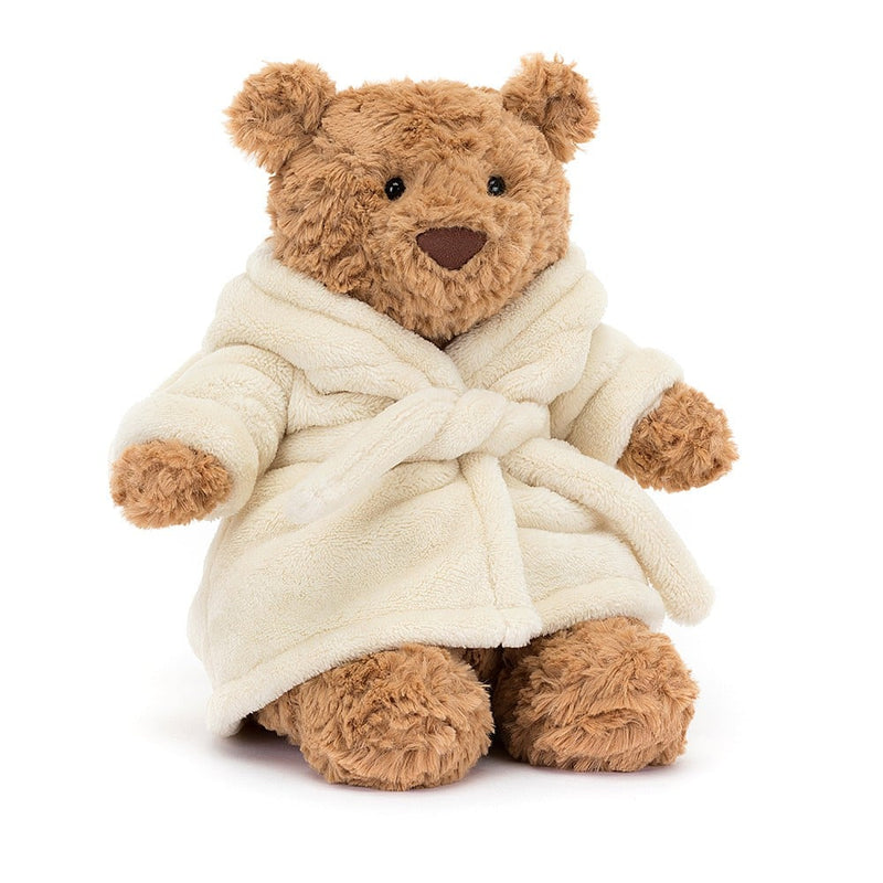 JELLYCAT PLUSH TOY Bartholomew Bear Bathrobe