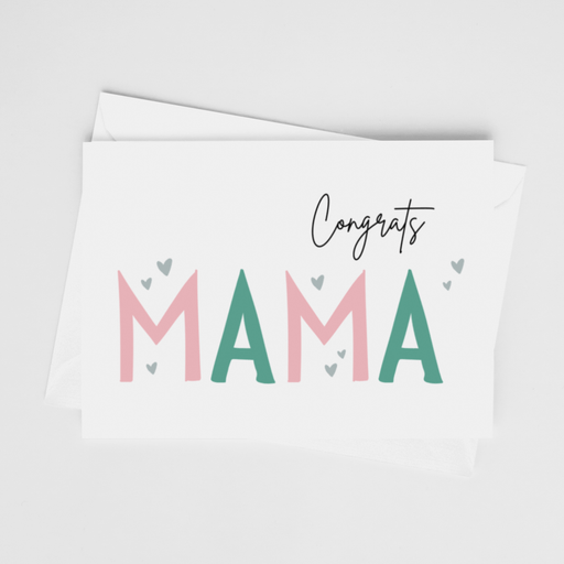 JOYSMITH CARDS Congrats Mama Greeting Card