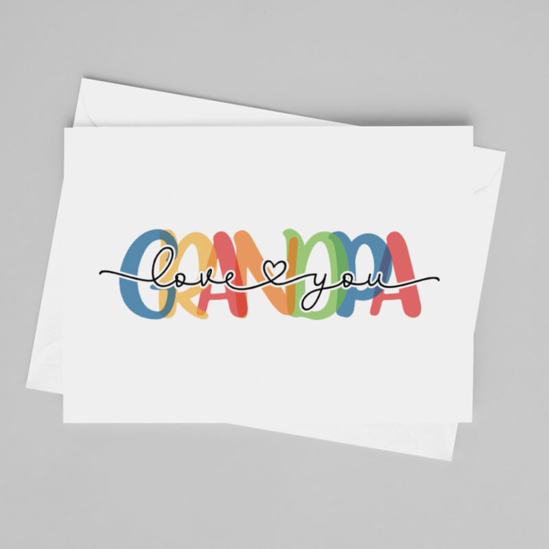 JOYSMITH CARDS Love You Grandpa - Greeting Card