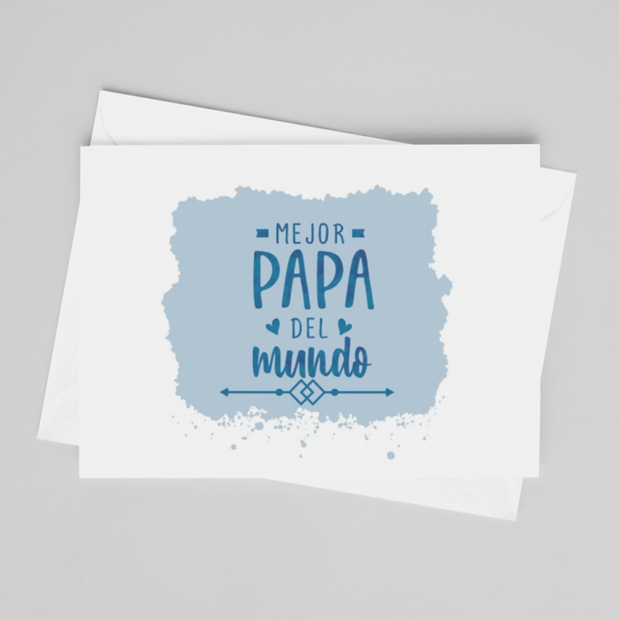 JOYSMITH CARDS Mejor Papa Del Mundo - Greeting Card