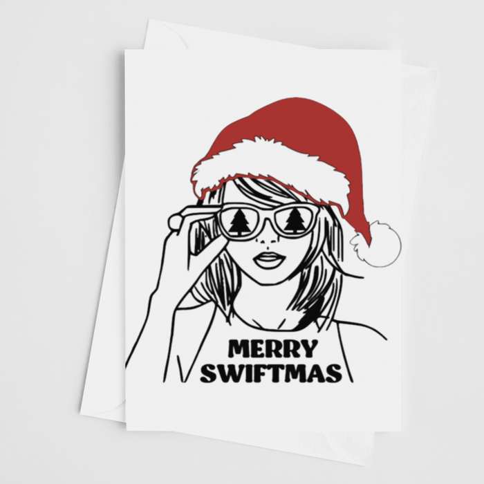 JOYSMITH CARDS Merry Swiftmas Greeting Card