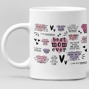 JOYSMITH MUG Best Mom Ever - Affirmations Mother's Day Mug