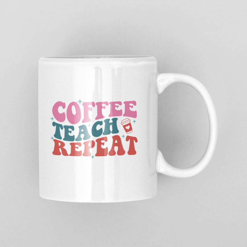 JOYSMITH MUG Coffee Teach Repeat - Mug