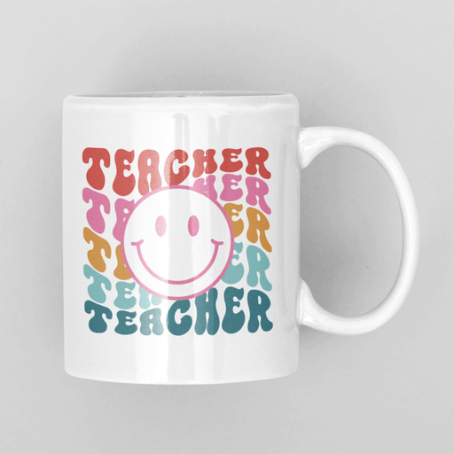 JOYSMITH MUG Teacher - Smiley Face Mug