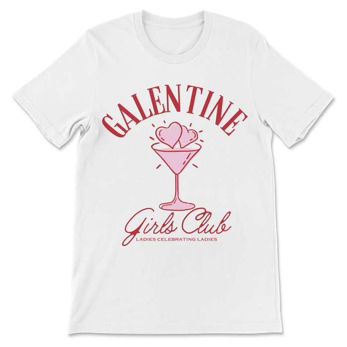 JOYSMITH SHIRTS Small / White Galentine Girls Club Shirt
