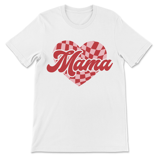 JOYSMITH SHIRTS Small / White Mama Valentine Heart Shirt