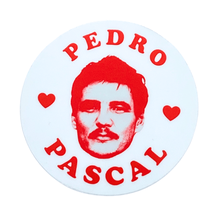 JOYSMITH STICKER Pedro Pascal Heart Sticker