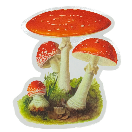 JOYSMITH STICKER Red Mushrooms Sticker