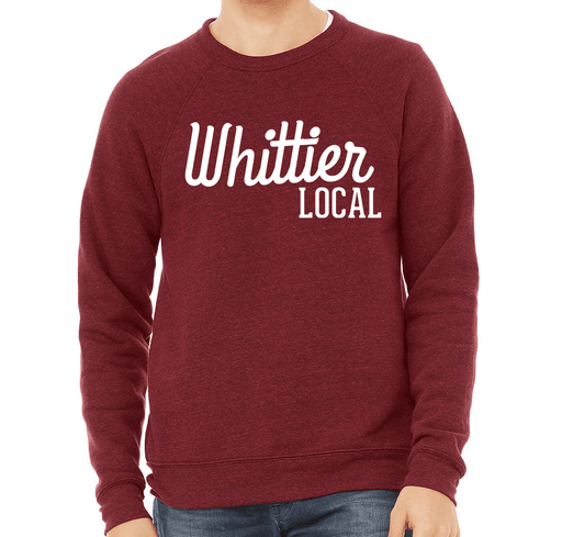 JOYSMITH Sweatshirt 2X-Large / Cardinal Red Whittier Local Fleece Sweatshirt