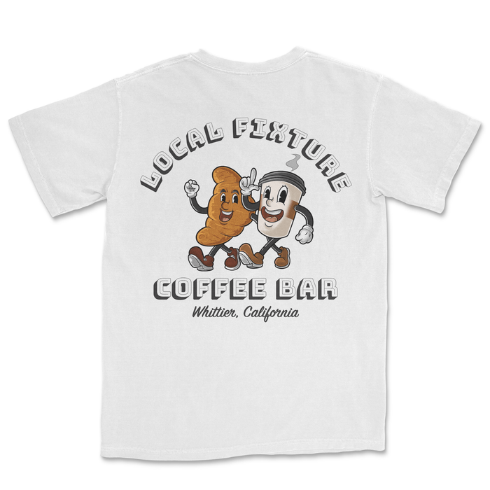 JOYSMITH T-SHIRT LF Coffee Bar | Walking Croissant Shirt