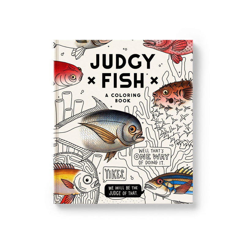 Coloring Book: Judgy Fish