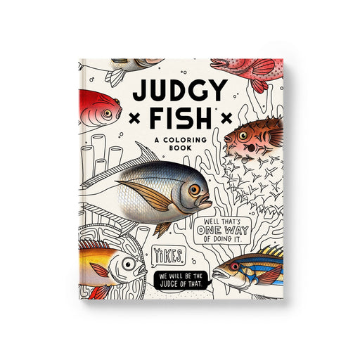 Coloring Book: Judgy Fish