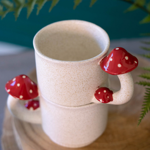 KALALOU MUGS Ceramic Mushroom Mug