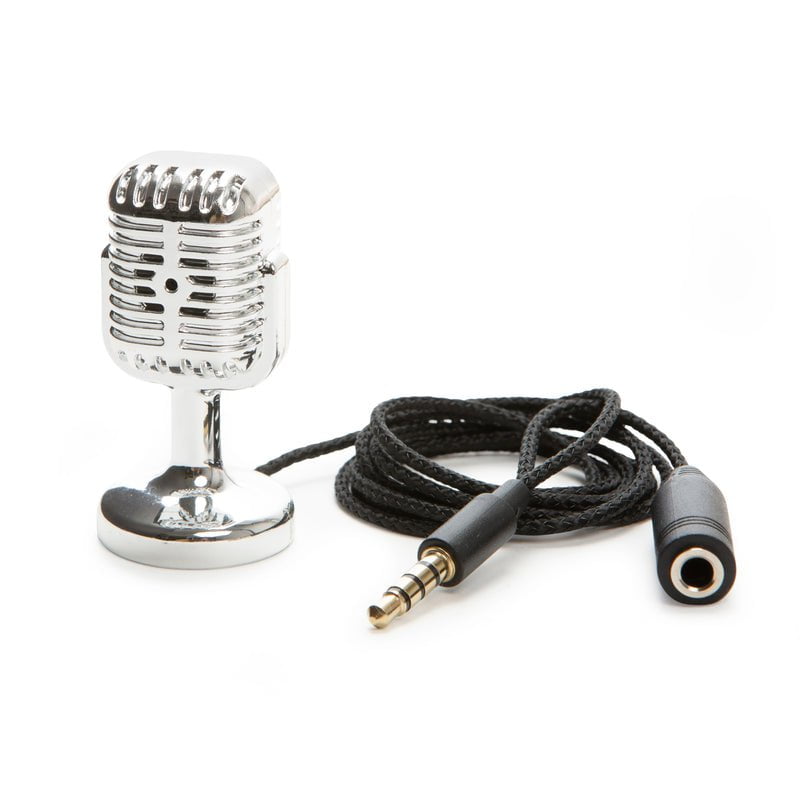 KIKKERLAND ACCESSORIES Retro Karaoke Mini Mic