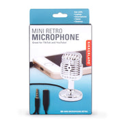 KIKKERLAND ACCESSORIES Retro Karaoke Mini Mic