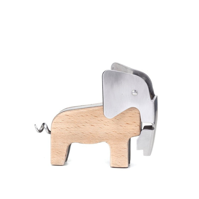 KIKKERLAND Keychain Elephant Corkscrew