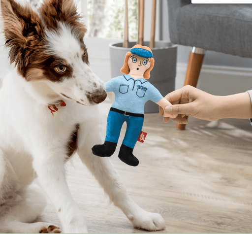 KIKKERLAND PET TOY USPUPS Squeeky Dog Plush Toy
