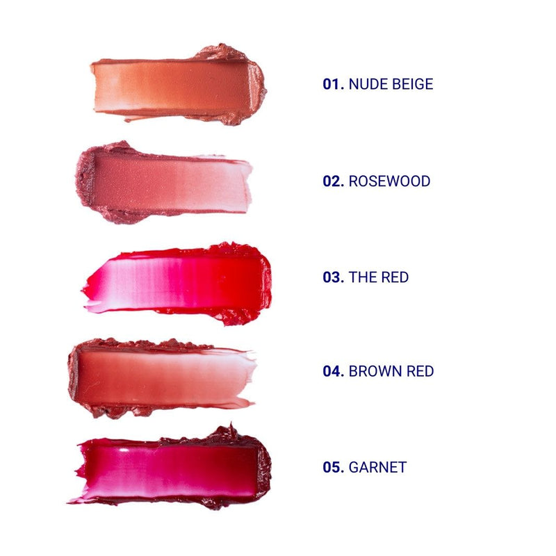 La Crique Moisturizing Lip & Cheek Balm shade range