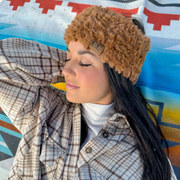 LF ACCESSORIES HEADBAND Faux Fur Head Wrap