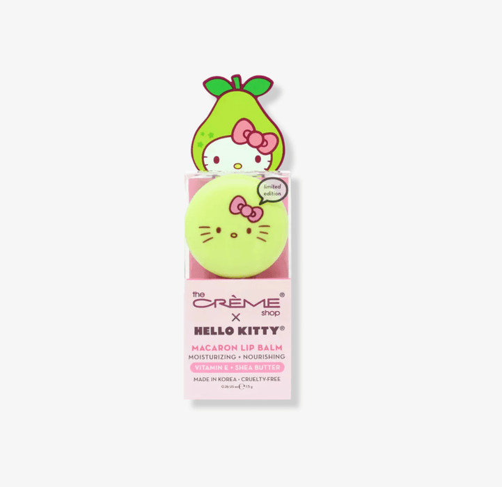LF BEAUTY BEAUTY Juicy Pear The Crème Shop x Sanrio  Hello Kitty Macaron Lip Balm
