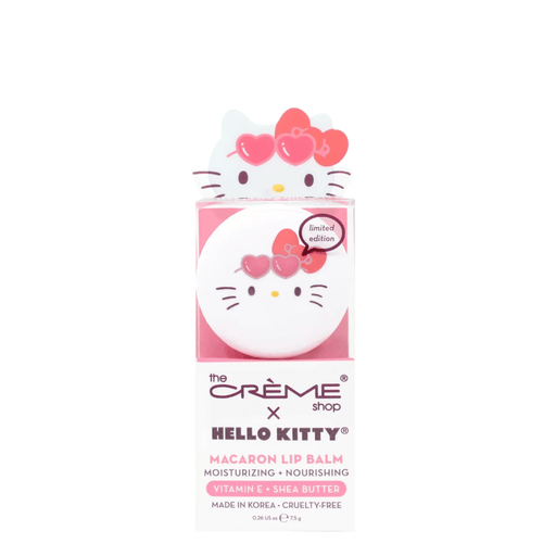 LF BEAUTY BEAUTY Strawberry Milkshake The Crème Shop x Sanrio  Hello Kitty Macaron Lip Balm