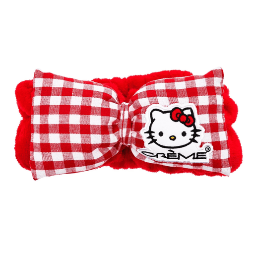LF BEAUTY BEAUTY The Crème Shop x Hello Kitty Plush Spa Headband - Red Gingham