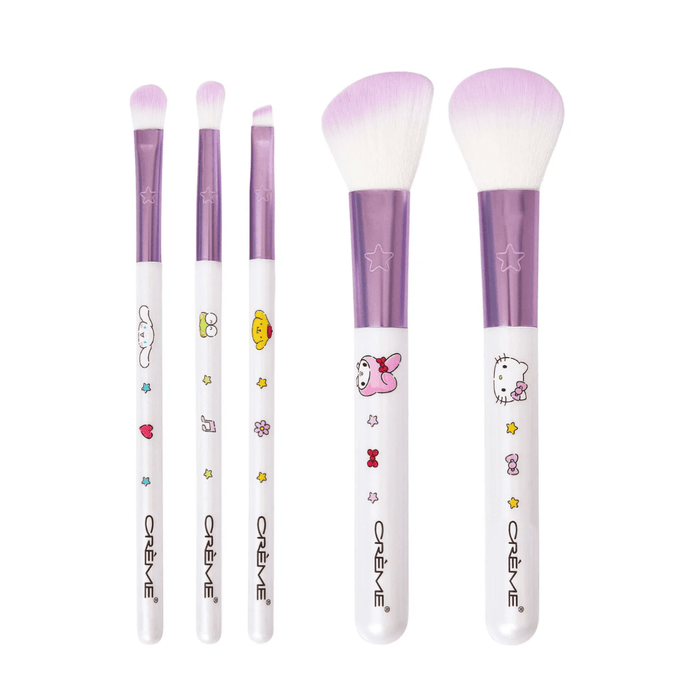 LF BEAUTY BEAUTY The Crème Shop x Sanrio  The Crème Shop x Hello Kitty – Holiday Flawless Finish Brush Collection (Set of 5)