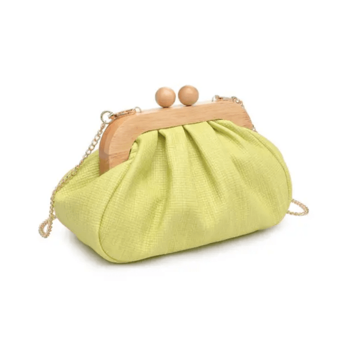 LF HANDBAGS Handbags Lime Enya Clutch