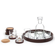 LIITON WHISKEY GLASS Luxury Crystal Whiskey Peaks Set