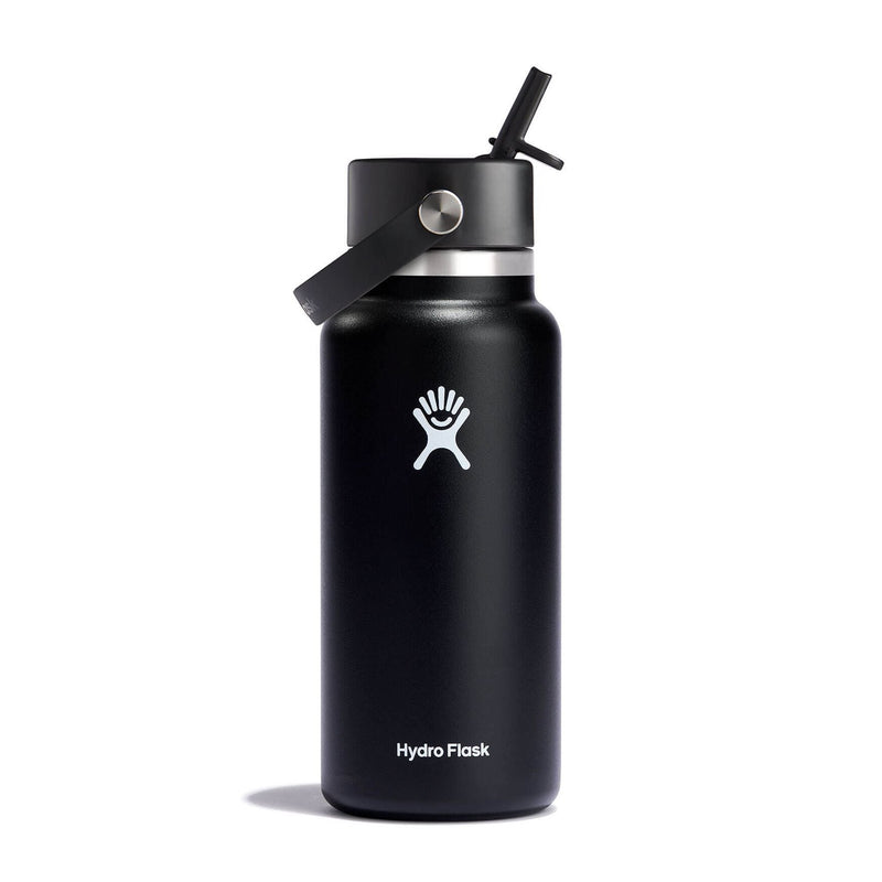 32 oz Flex Straw Cap Black