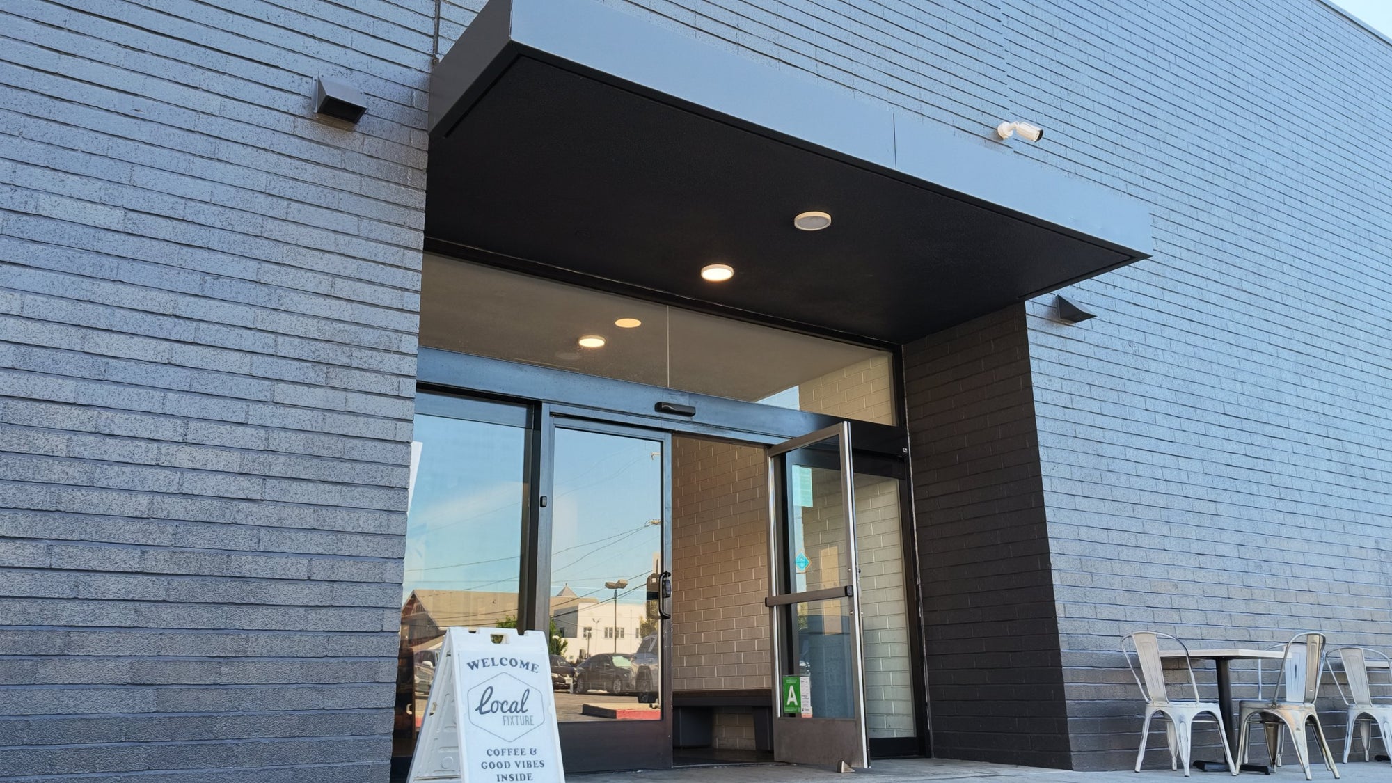 Front entrance of Local Fixture on Philadelphia St in Uptown Whittier