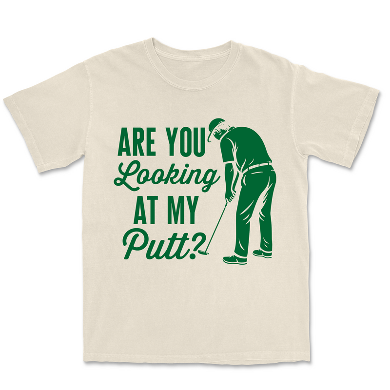 Looking At My Putt Shirt