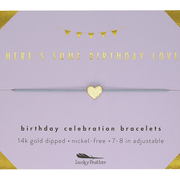 LUCKY FEATHER JEWELRY Milestone Birthday Bracelet