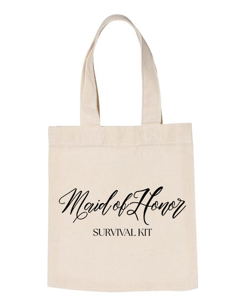 Maid of Honor Survival Kit Tote