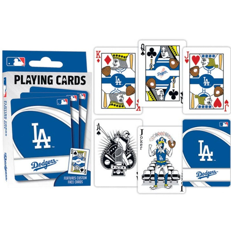 MASTERPIECES PUZZLES BABY ACCESSORIES Los Angeles Dodgers Playing Cards