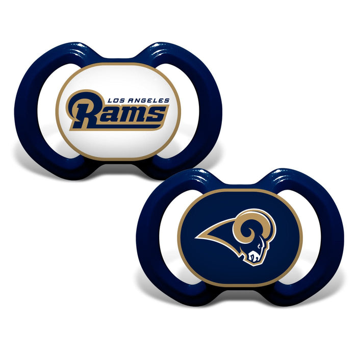 MASTERPIECES PUZZLES BABY ACCESSORIES Los Angeles Rams Nfl Pacifier 2-Pack