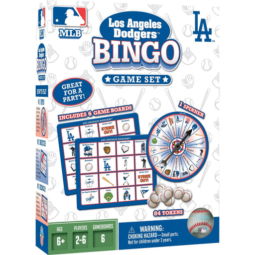 MASTERPIECES PUZZLES GAMES Los Angeles Dodgers Mlb Bingo Game