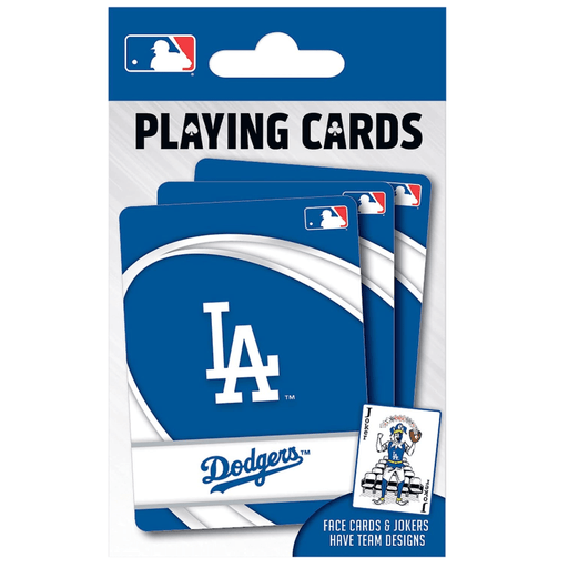 MASTERPIECES PUZZLES GAMES Los Angeles Dodgers Playing Cards