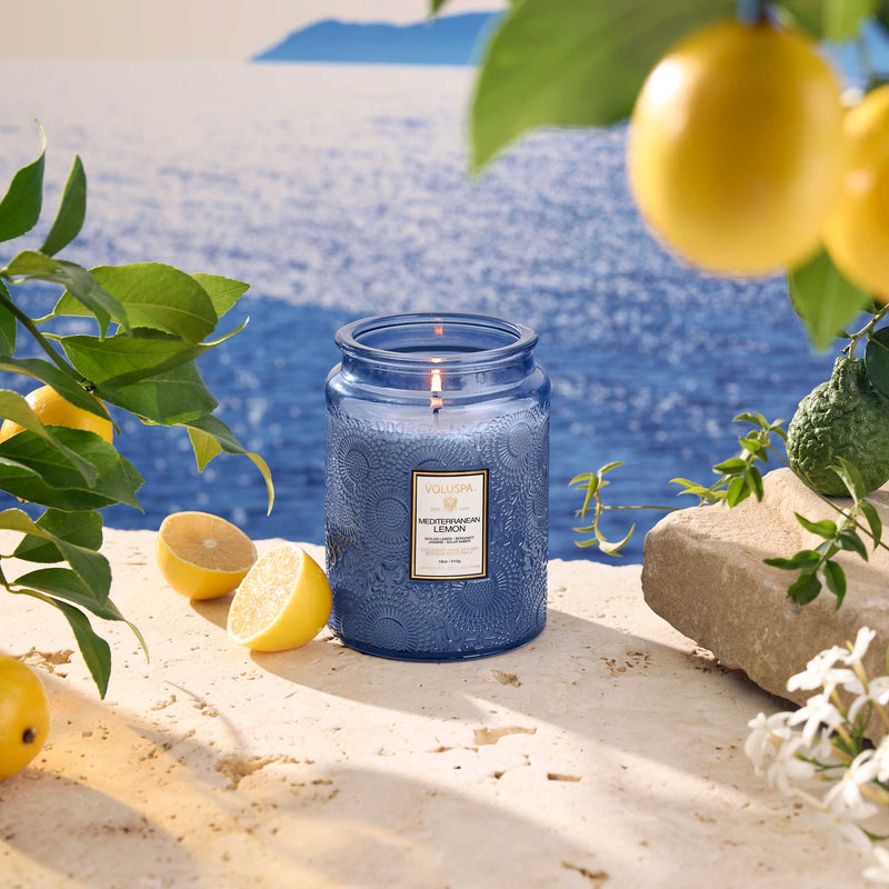 Mediterranean Lemon | Large Jar Candle