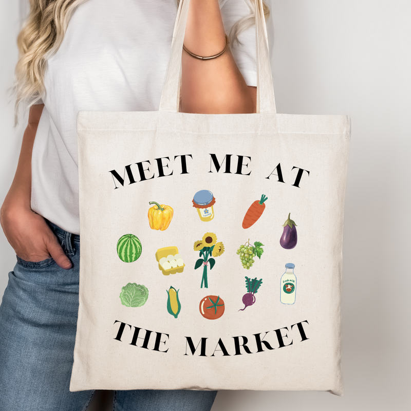 Meet Me At The Market Tote