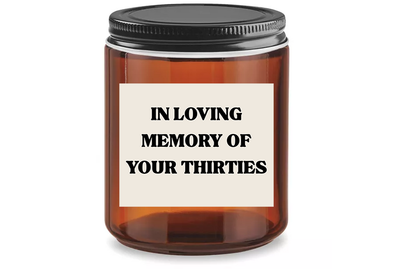 Memory Of Your Thirties 9oz Candle