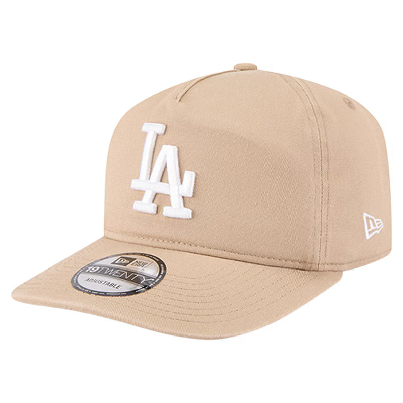 Men's Los Angeles Dodgers New Era Light Beige Cam 19TWENTY Adjustable Hat