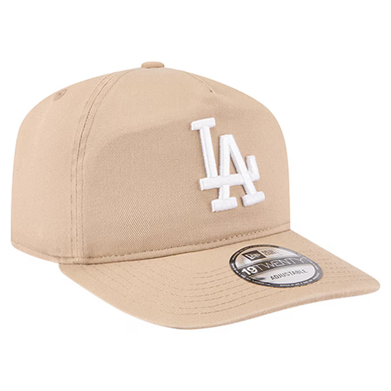 Men's Los Angeles Dodgers New Era Light Beige Cam 19TWENTY Adjustable Hat