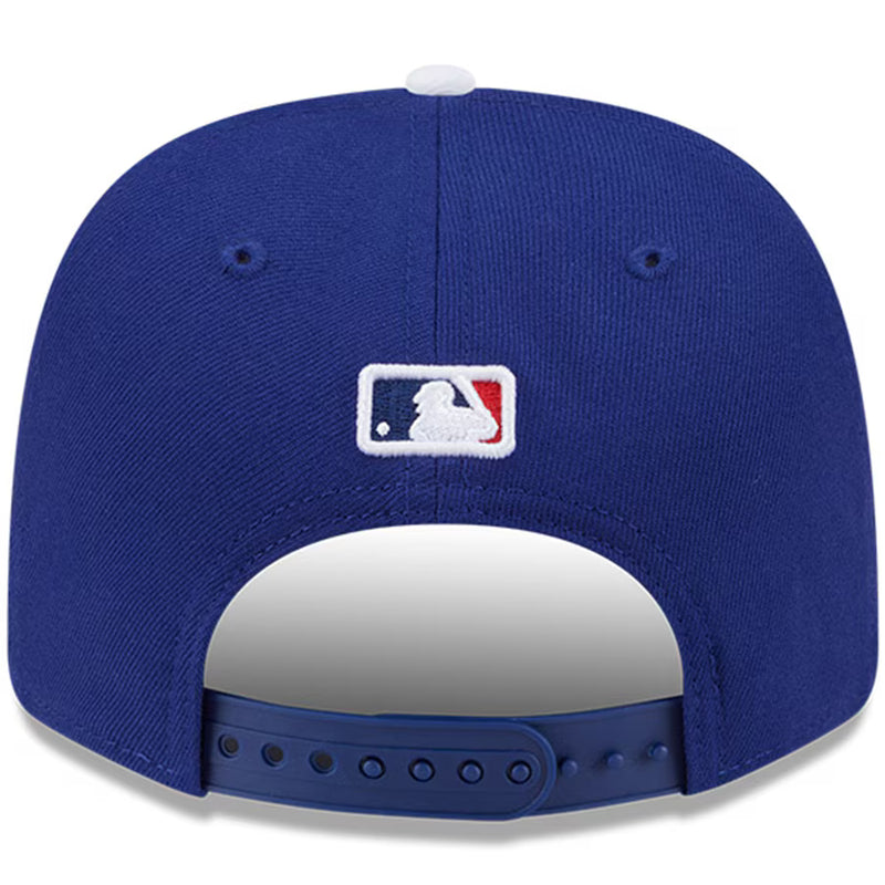 Men's Los Angeles Dodgers New Era Royal Player Replica 9SEVENTY Adjustable Hat