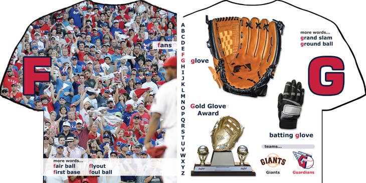 MICHAELSON ENTERTAINMENT Books MLB Baseball Abc - League Edition