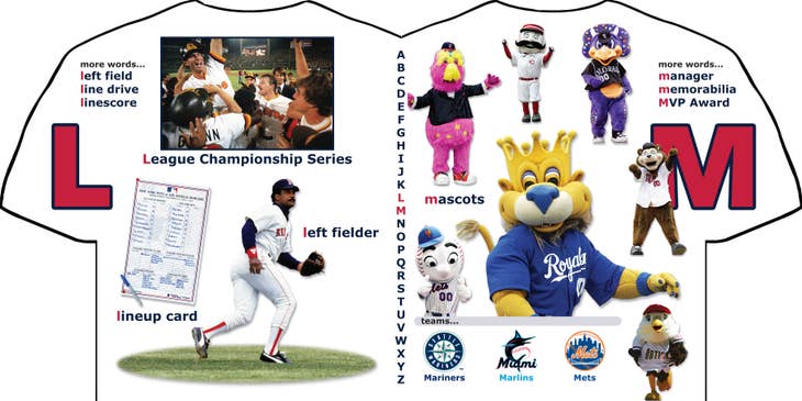 MICHAELSON ENTERTAINMENT Books MLB Baseball Abc - League Edition