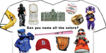 MICHAELSON ENTERTAINMENT Books MLB Baseball Colors - My First Book of Colors